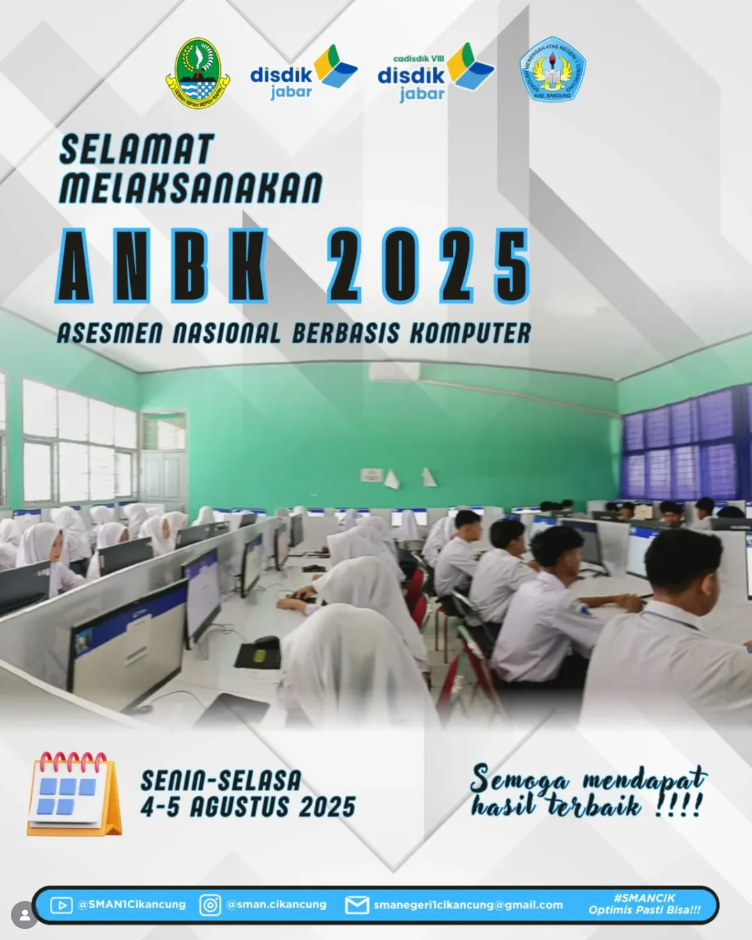 Selamat melaksanakan ANBK, 4-5 Agustus 2025